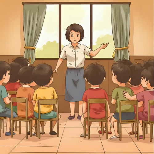 うまく“動かす”ことより、 　“心が動く”保育をしよう。